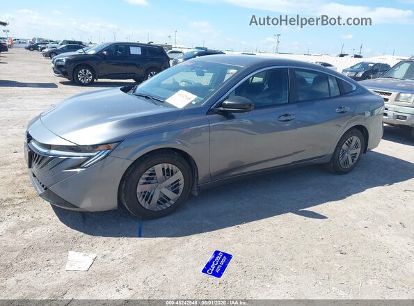 3N1AB9CV8TY254756 2026 NISSAN SENTRA Серый Передняя левая четверть