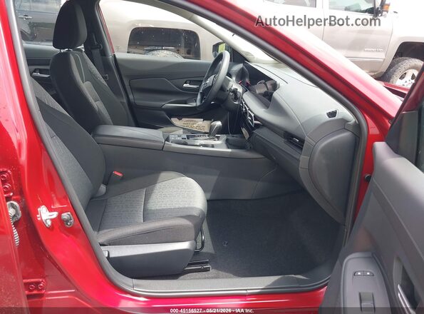 3N1AB9CVXTY227932 2026 NISSAN SENTRA Red Vista interior delantera