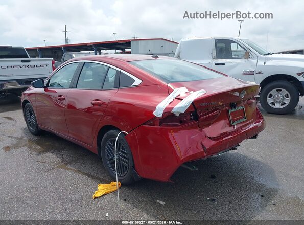 3N1AB9CVXTY227932 2026 NISSAN SENTRA Red Trasero izquierdo