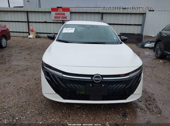 3N1AB9DV4TY205407 2026 NISSAN SENTRA Белый Вид задней части салона