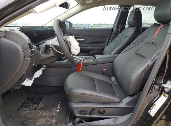 3N1AB9DV6TY243527 2026 NISSAN SENTRA Black Սալոնի դիմացի տեսք