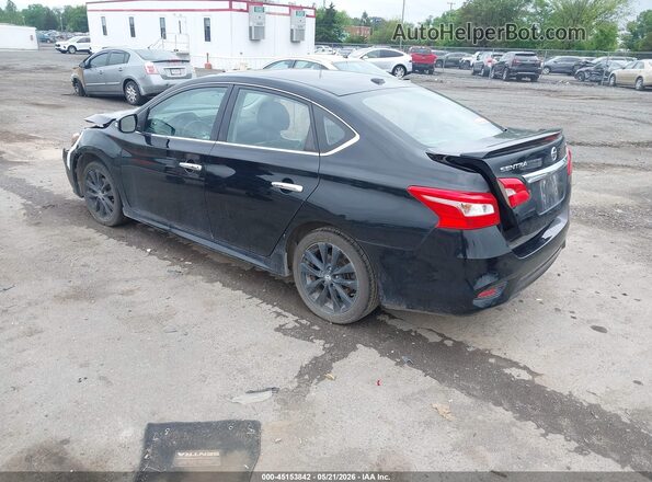 3N1CB7AP0HY282429 2017 NISSAN SENTRA Черный Задняя левая четверть