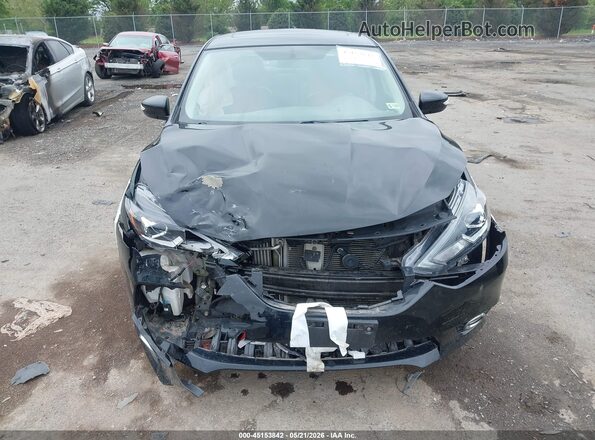 3N1CB7AP0HY282429 2017 NISSAN SENTRA Черный Вид щитка приборов