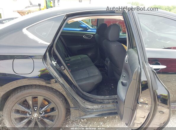 3N1CB7AP7HY301221 2017 NISSAN SENTRA Black Widok naklejki z numerem VIN