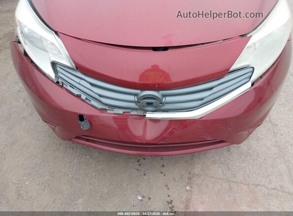 3N1CE2CP0GL356399 2016 NISSAN VERSA NOTE Red Դիմացի տեսք