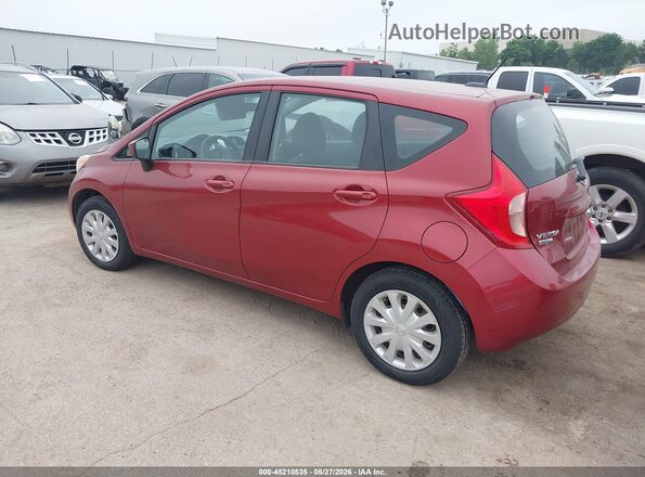 3N1CE2CP0GL356399 2016 NISSAN VERSA NOTE Red Հետևի ձախ