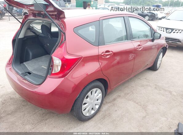3N1CE2CP0GL356399 2016 NISSAN VERSA NOTE Red Հետևի աջ
