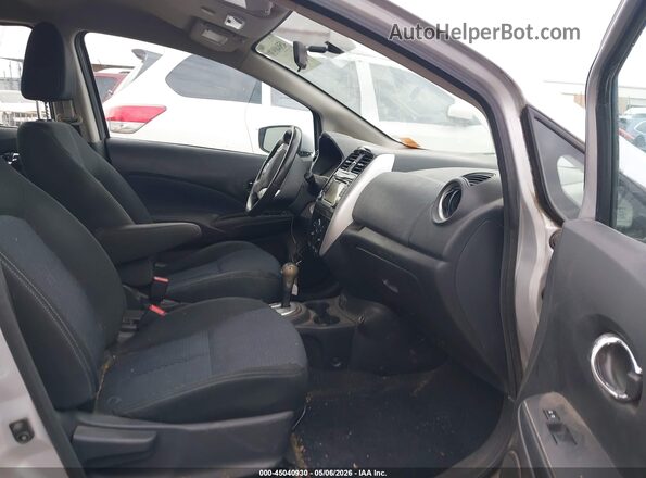 3N1CE2CP0HL360986 2017 NISSAN VERSA NOTE Silver Widok wnętrza z przodu