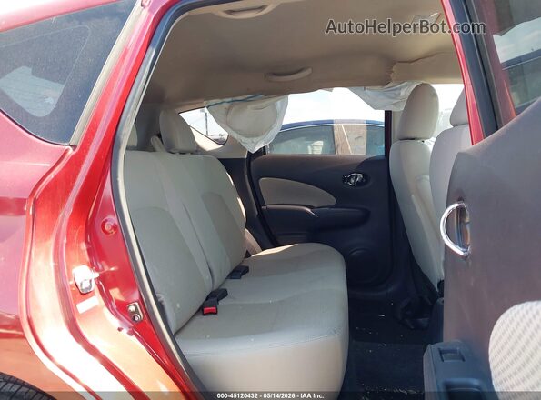 3N1CE2CP2GL410396 2016 NISSAN VERSA NOTE Red Vista de la etiqueta del VIN