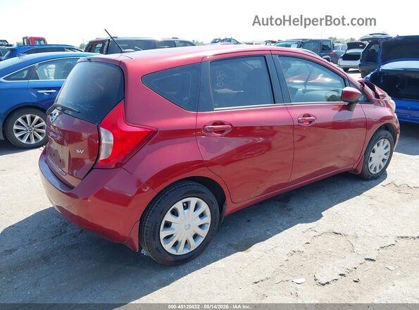 3N1CE2CP2GL410396 2016 NISSAN VERSA NOTE Red Trasero derecho