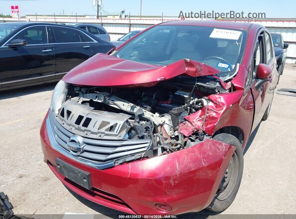 3N1CE2CP2GL410396 2016 NISSAN VERSA NOTE Red Vista frontal