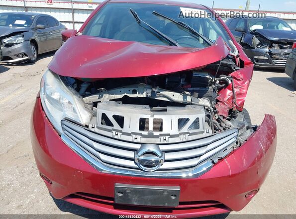 3N1CE2CP2GL410396 2016 NISSAN VERSA NOTE Red Vista del cuadro de instrumentos