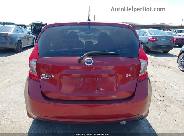 3N1CE2CP2GL410396 2016 NISSAN VERSA NOTE Red 