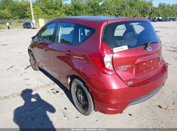 3N1CE2CP3KL354056 2019 NISSAN VERSA NOTE Red უკანა მარცხენა
