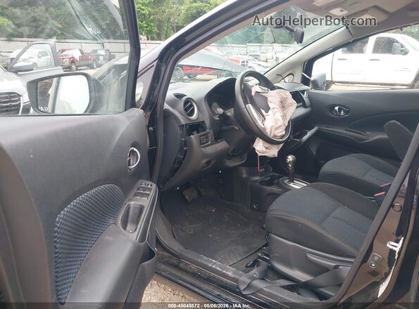 3N1CE2CP4HL375569 2017 NISSAN VERSA NOTE Black Вид салону спереду