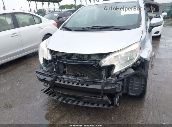 3N1CE2CP5GL360139 2016 NISSAN VERSA NOTE Silver Դիմացի տեսք