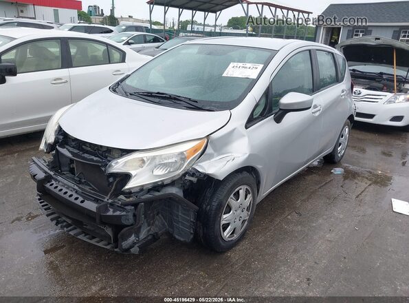 3N1CE2CP5GL360139 2016 NISSAN VERSA NOTE Silver Առջևի ձախ երեք քառորդ տեսարան