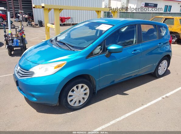 3N1CE2CP5GL383758 2016 NISSAN VERSA NOTE Синий Передняя левая четверть