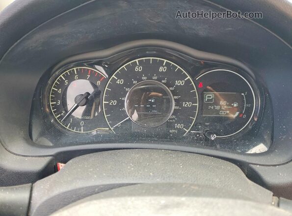 3N1CE2CP6GL375457 2016 NISSAN VERSA Silver Instrument cluster view