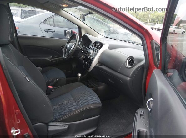 3N1CE2CP6GL379430 2016 NISSAN VERSA NOTE Red Вид салону спереду