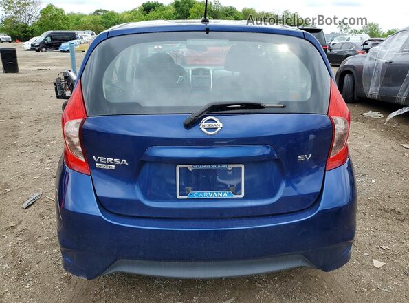 3N1CE2CP6KL362961 2019 NISSAN VERSA Blue Widok z tyłu