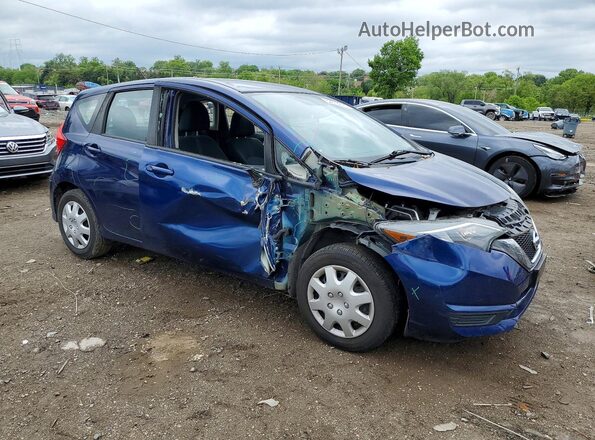 3N1CE2CP6KL362961 2019 NISSAN VERSA Blue Przód prawy