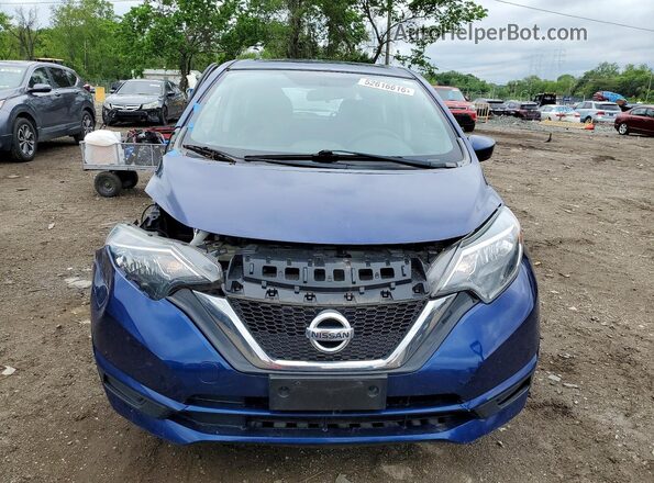 3N1CE2CP6KL362961 2019 NISSAN VERSA Blue Widok z przodu
