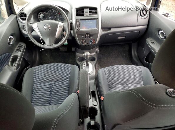 3N1CE2CP6KL362961 2019 NISSAN VERSA Blue Widok deski rozdzielczej