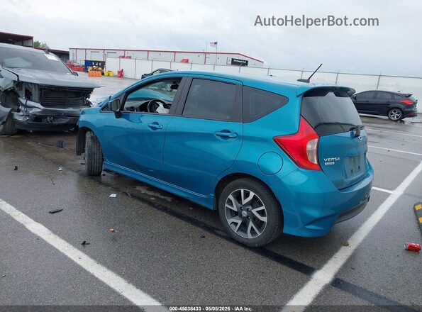 3N1CE2CP7GL384541 2016 NISSAN VERSA NOTE Blue Rear left