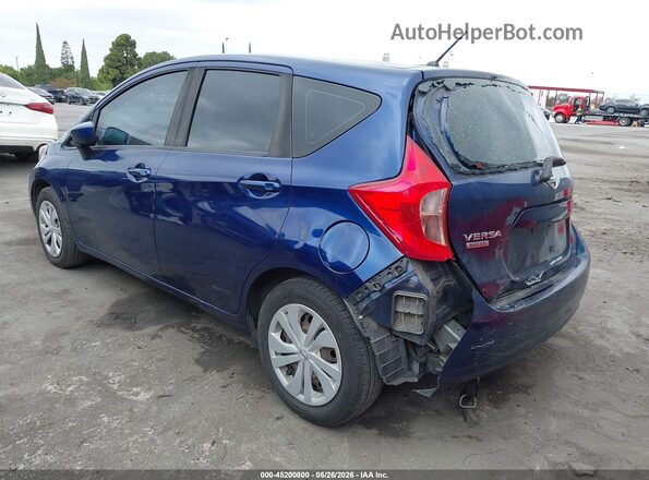 3N1CE2CP7KL355520 2019 NISSAN VERSA NOTE Blue Հետևի ձախ