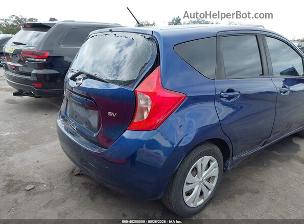 3N1CE2CP7KL355520 2019 NISSAN VERSA NOTE Blue Սարքավորումների վահանակի տեսք