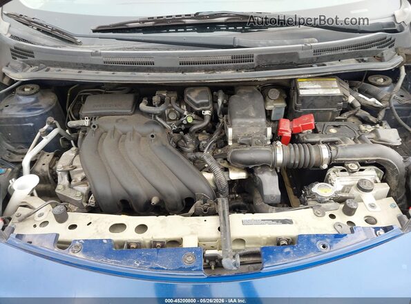 3N1CE2CP7KL355520 2019 NISSAN VERSA NOTE Blue Հետևի տեսք