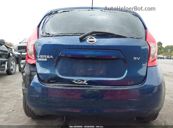 3N1CE2CP7KL355520 2019 NISSAN VERSA NOTE Blue Սալոնի հետևի տեսք