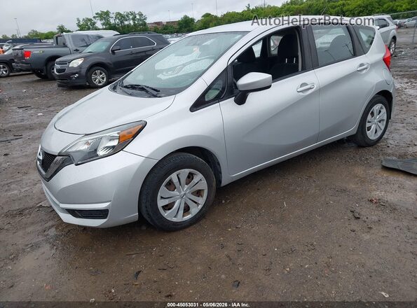 3N1CE2CP7KL361737 2019 NISSAN VERSA NOTE Silver Front left
