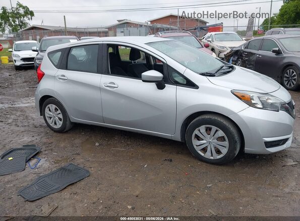 3N1CE2CP7KL361737 2019 NISSAN VERSA NOTE Silver Front interior view