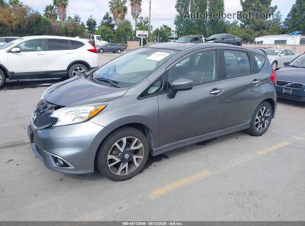 3N1CE2CP8GL364587 2016 NISSAN VERSA NOTE Gray Передня ліва чверть