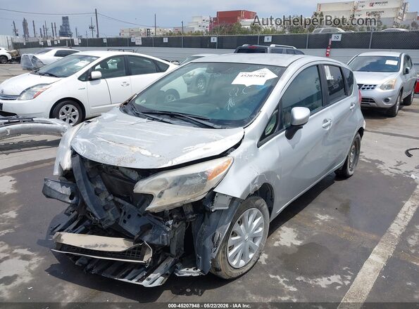 3N1CE2CP8GL376948 2016 NISSAN VERSA NOTE Silver Vista tres cuartos delantera izquierda
