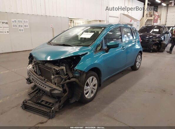 3N1CE2CP8GL389411 2016 NISSAN VERSA NOTE Blue Vista tres cuartos delantera izquierda