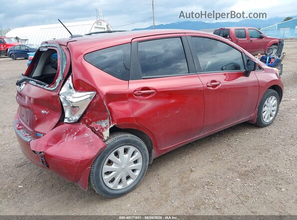 3N1CE2CP8GL400567 2016 NISSAN VERSA NOTE Red Tył prawy