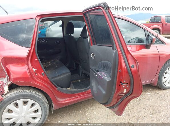 3N1CE2CP8GL400567 2016 NISSAN VERSA NOTE Red Widok naklejki z numerem VIN