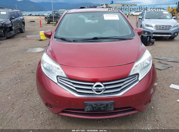 3N1CE2CP8GL400567 2016 NISSAN VERSA NOTE Red Widok zestawu wskaźników