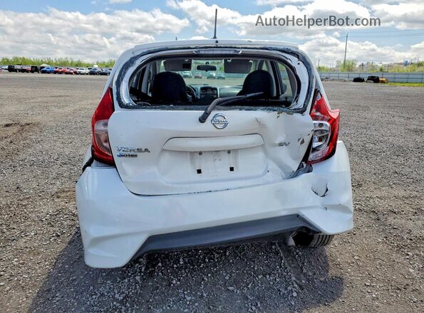 3N1CE2CP8JL360532 2018 NISSAN VERSA White Vista trasera