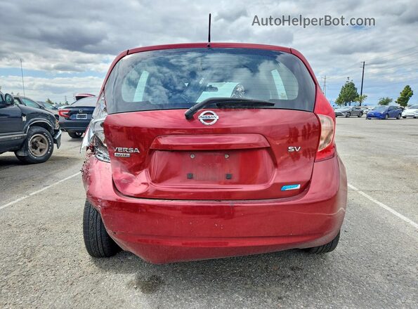 3N1CE2CPXGL353008 2016 NISSAN VERSA Red Rear view