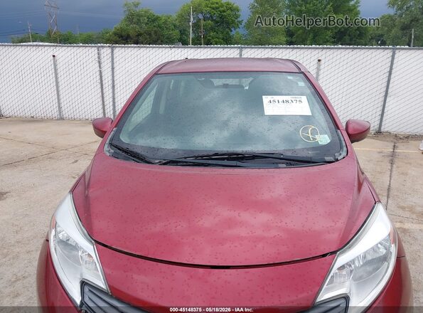 3N1CE2CPXGL399356 2016 NISSAN VERSA NOTE Red Front view