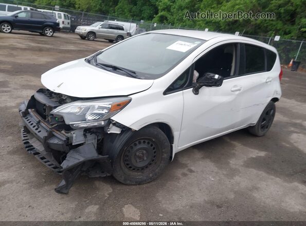 3N1CE2CPXHL381960 2017 NISSAN VERSA NOTE White Առջևի ձախ երեք քառորդ տեսարան