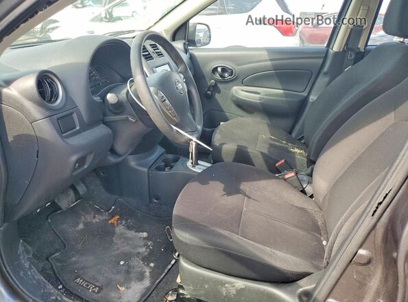 3N1CK3CP1KL236232 2019 NISSAN MICRA Gray Front interior view
