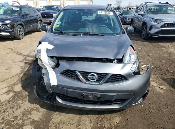 3N1CK3CP1KL236232 2019 NISSAN MICRA Gray Front view