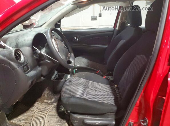 3N1CK3CP3KL226236 2019 NISSAN MICRA Red Вид салону спереду