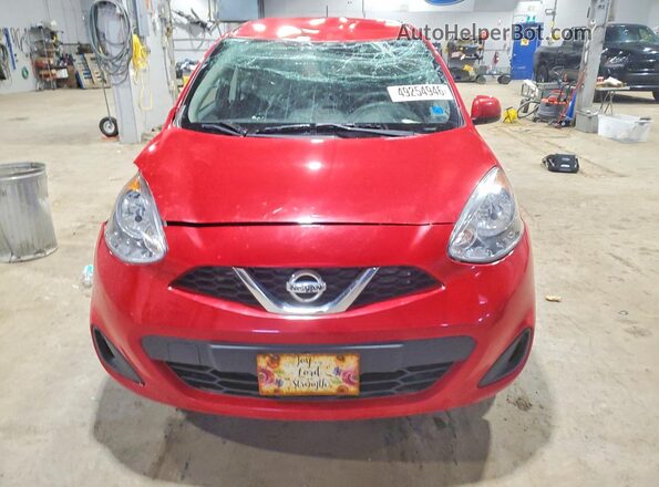 3N1CK3CP3KL226236 2019 NISSAN MICRA Red Вид спереду