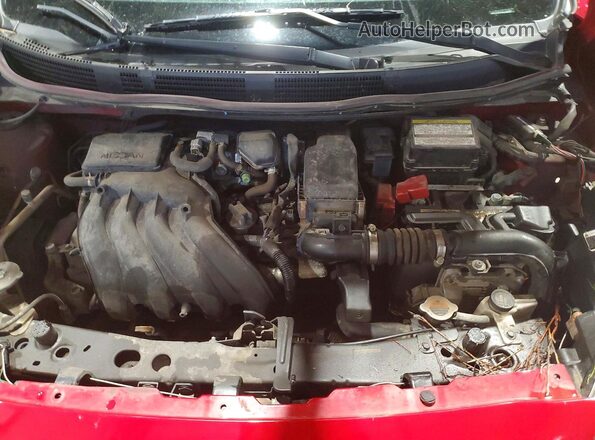 3N1CK3CP3KL226236 2019 NISSAN MICRA Red Вид задньої частини салону